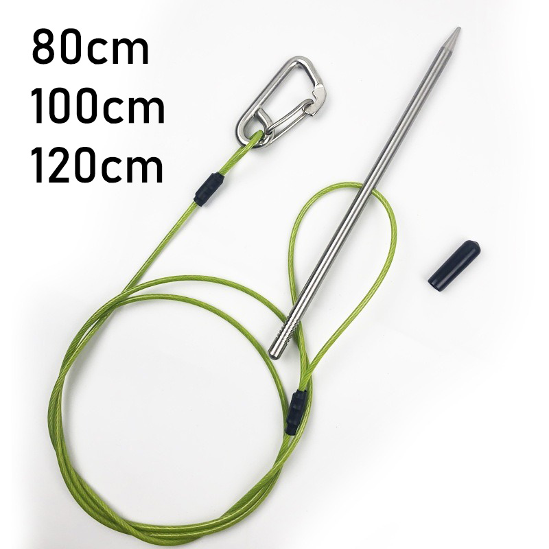 Fishing Equipment Basics - Spear Fishing Fish Stringer for Handspear
