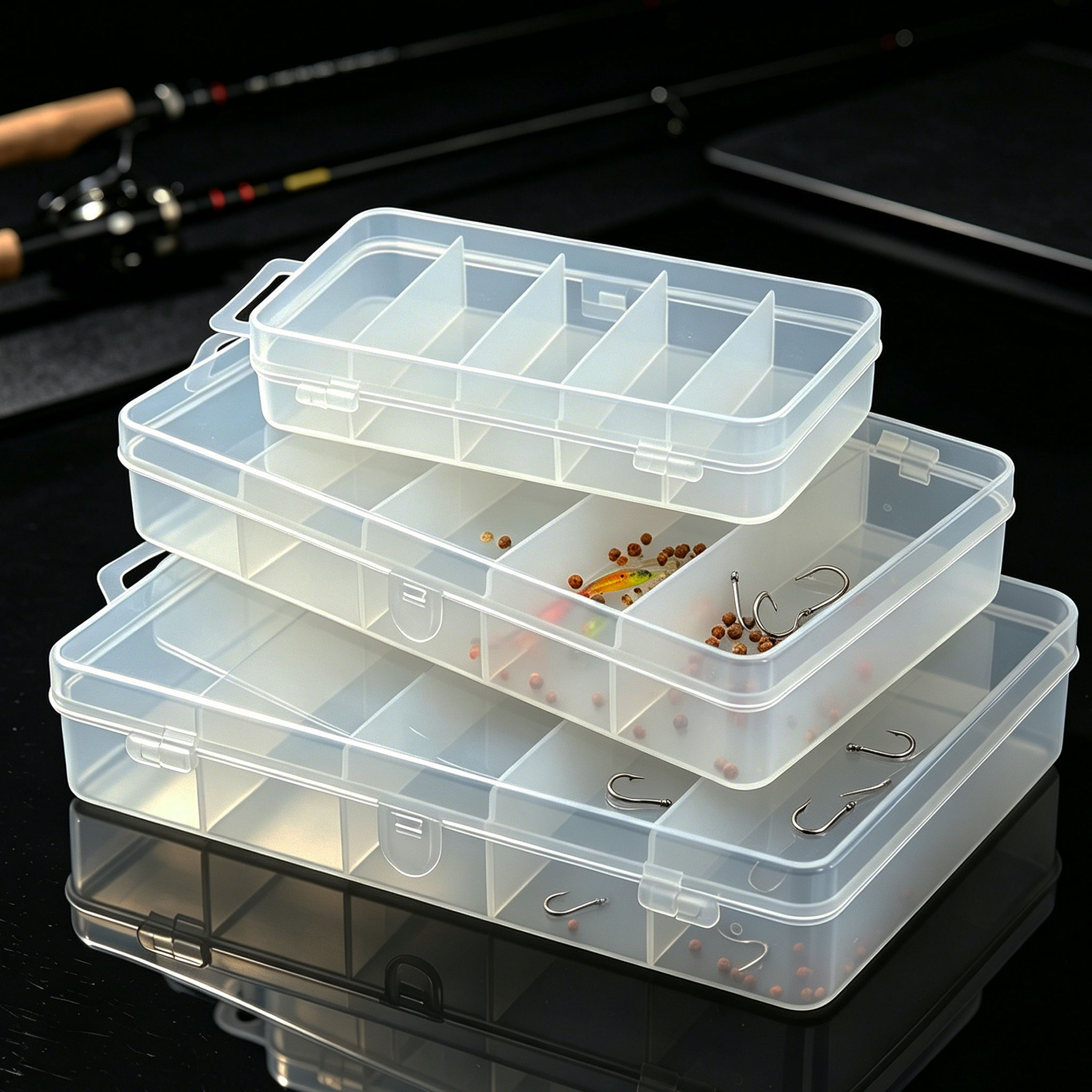 1/3pcs 3 Sizes of Plastic Fish - Fishing Equipment Basics review and price