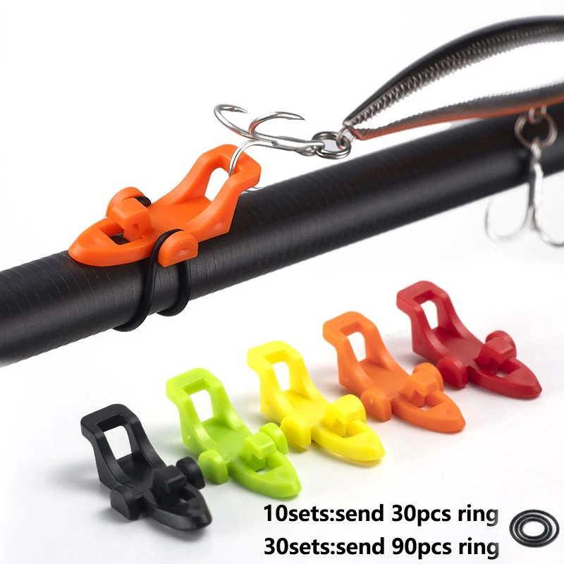 1-10pcs Fishing Rod Pole Hook  - Fishing Equipment Basics review and price