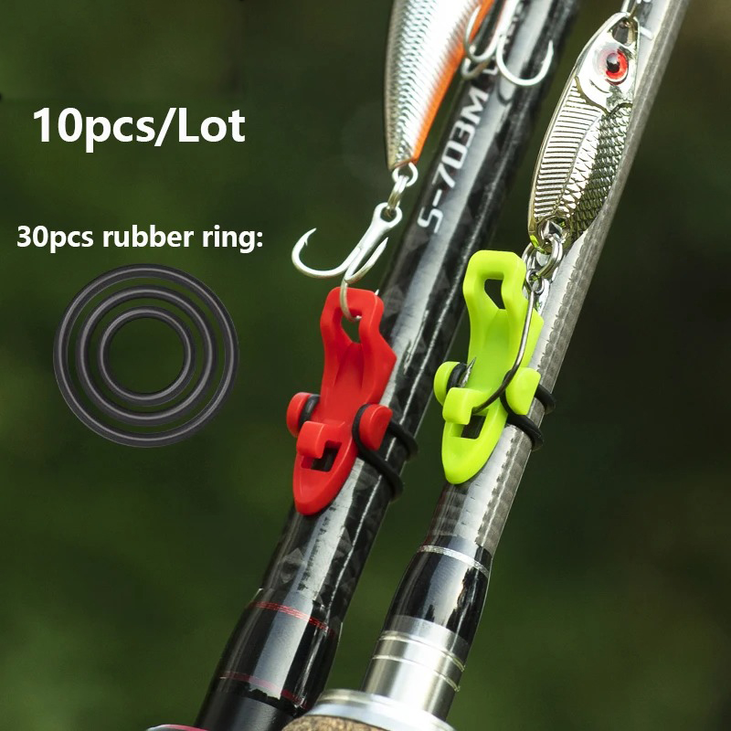 1-10pcs Fishing Rod Pole Hook  - Fishing Equipment Basics review and price