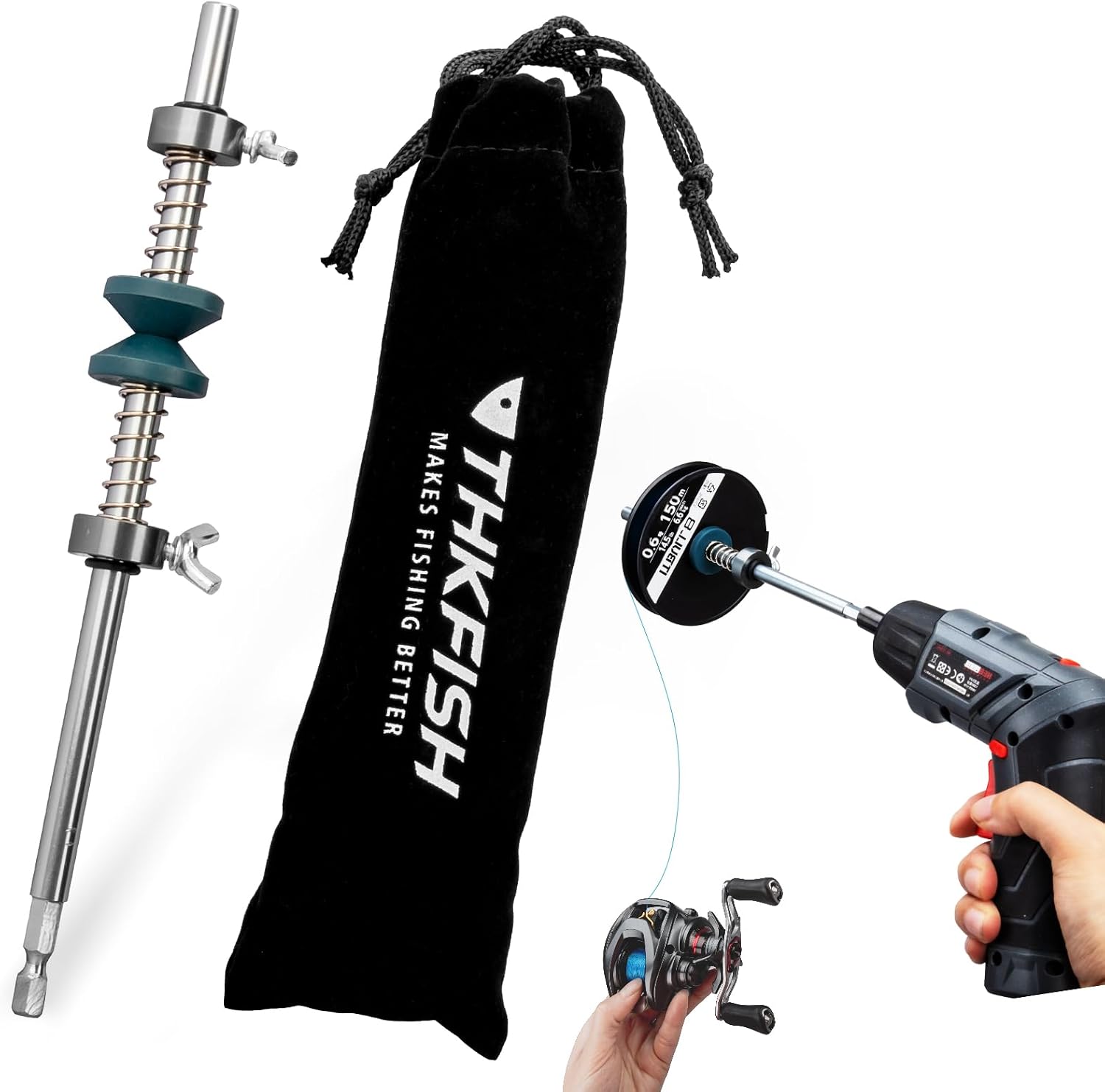 Fishing Line Spooler Winder El - Electric Fishing Reel review and price