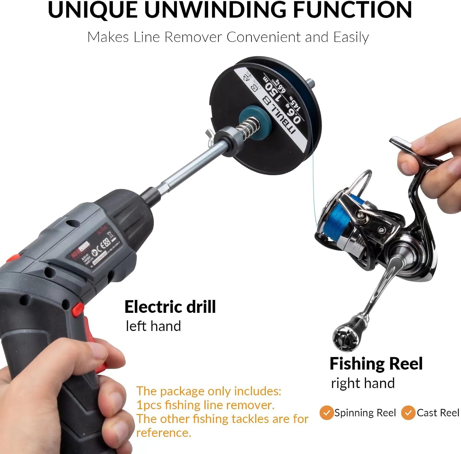 Fishing Line Spooler Winder El - Electric Fishing Reel review and price