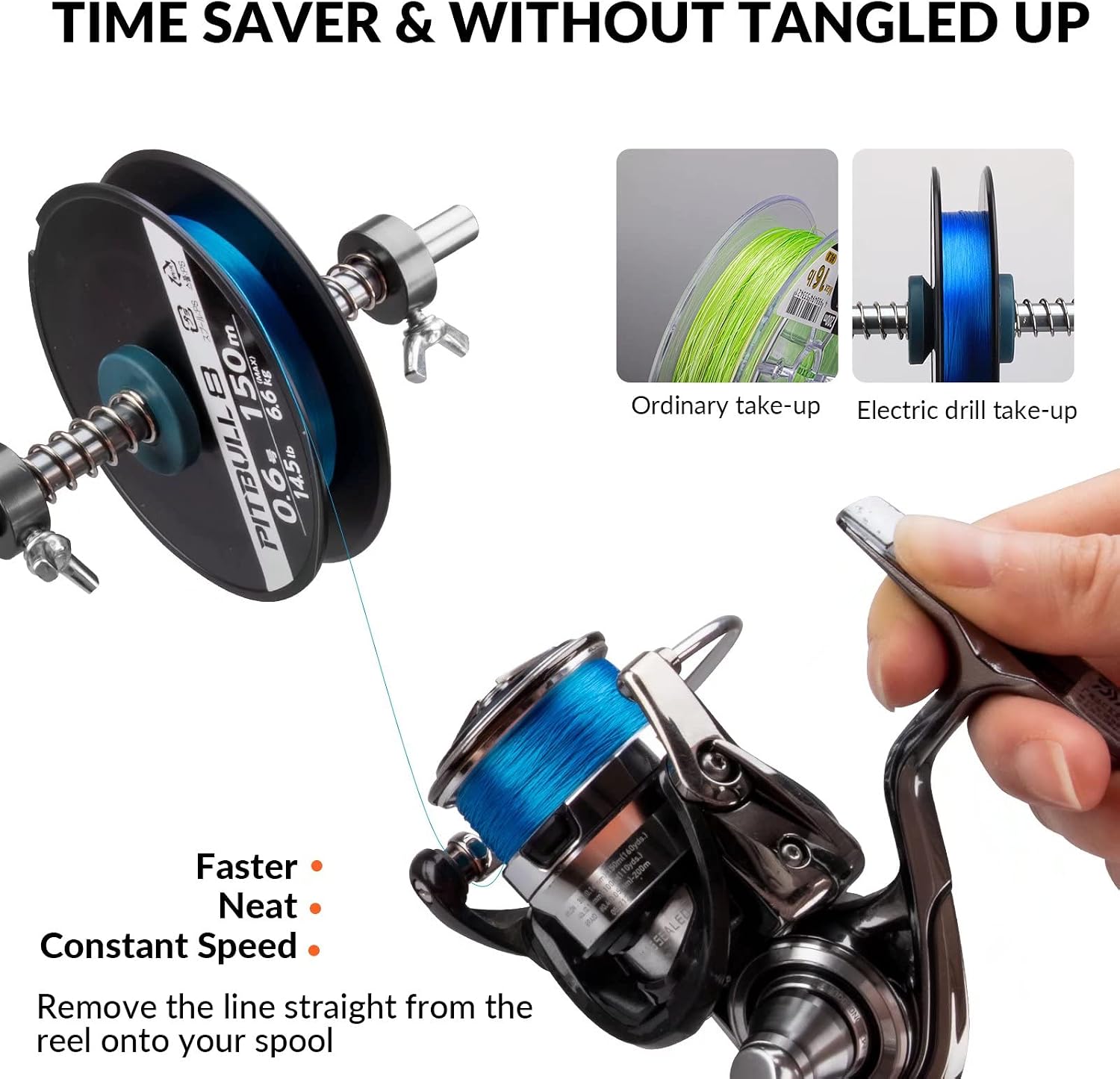 Fishing Line Spooler Winder El - Electric Fishing Reel review and price